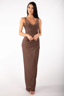 Aspen Maxi Dress - Chocolate