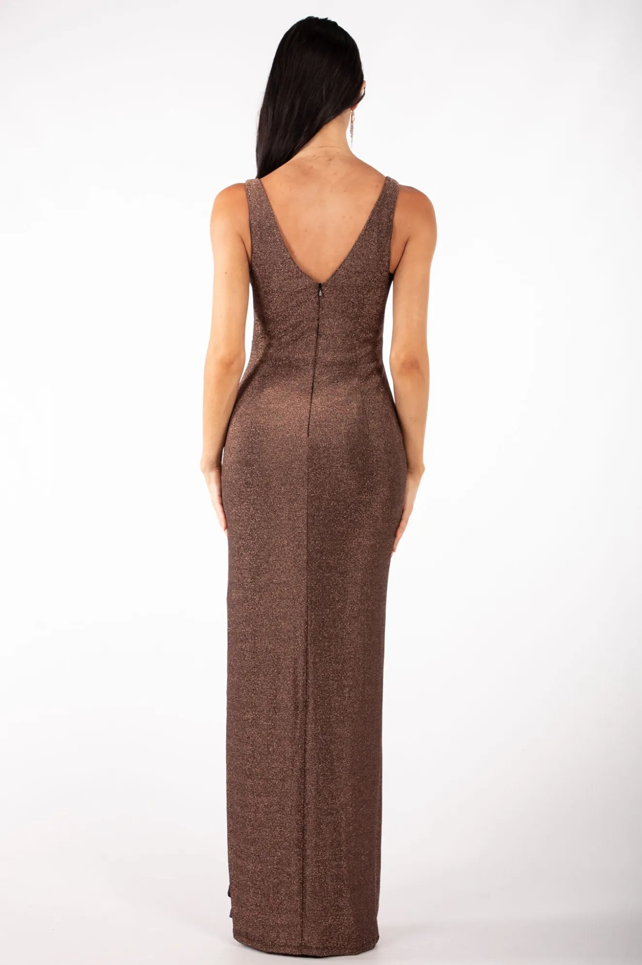 Aspen Maxi Dress - Chocolate