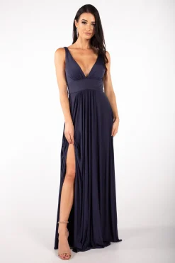 CATALINA A-Line Maxi Dress - Navy