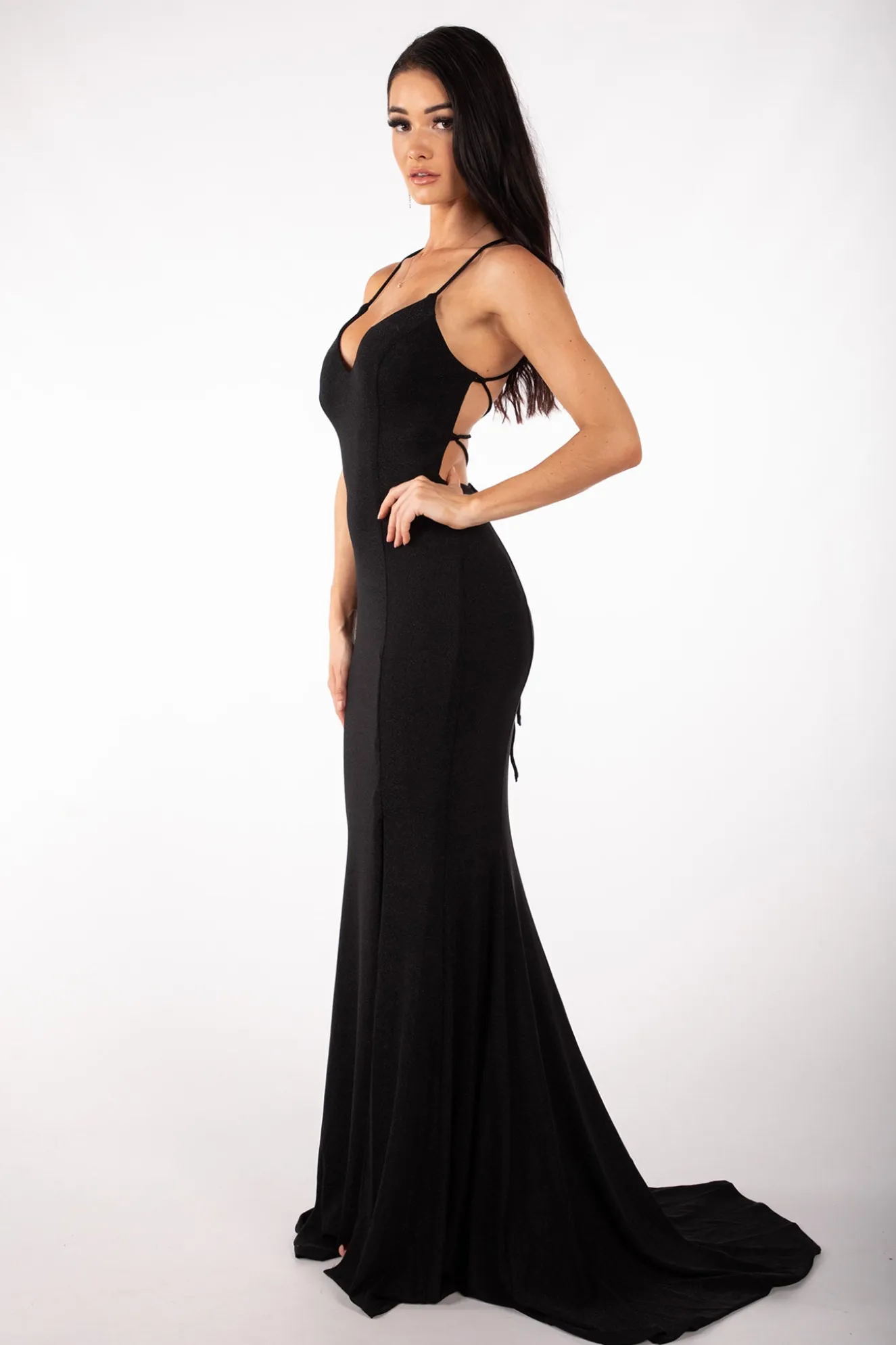 Catherine Gown - Shimmer Black