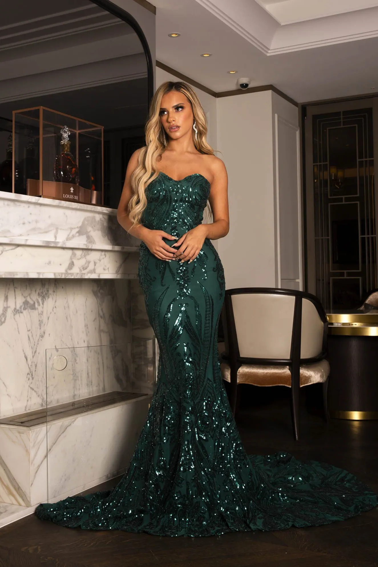 Gianna Gown - Emerald