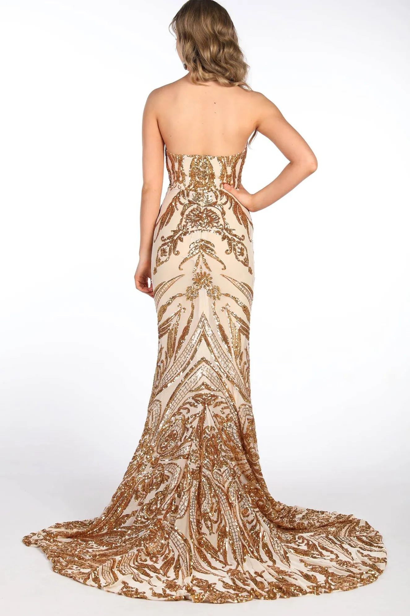 Gianna Gown - Gold