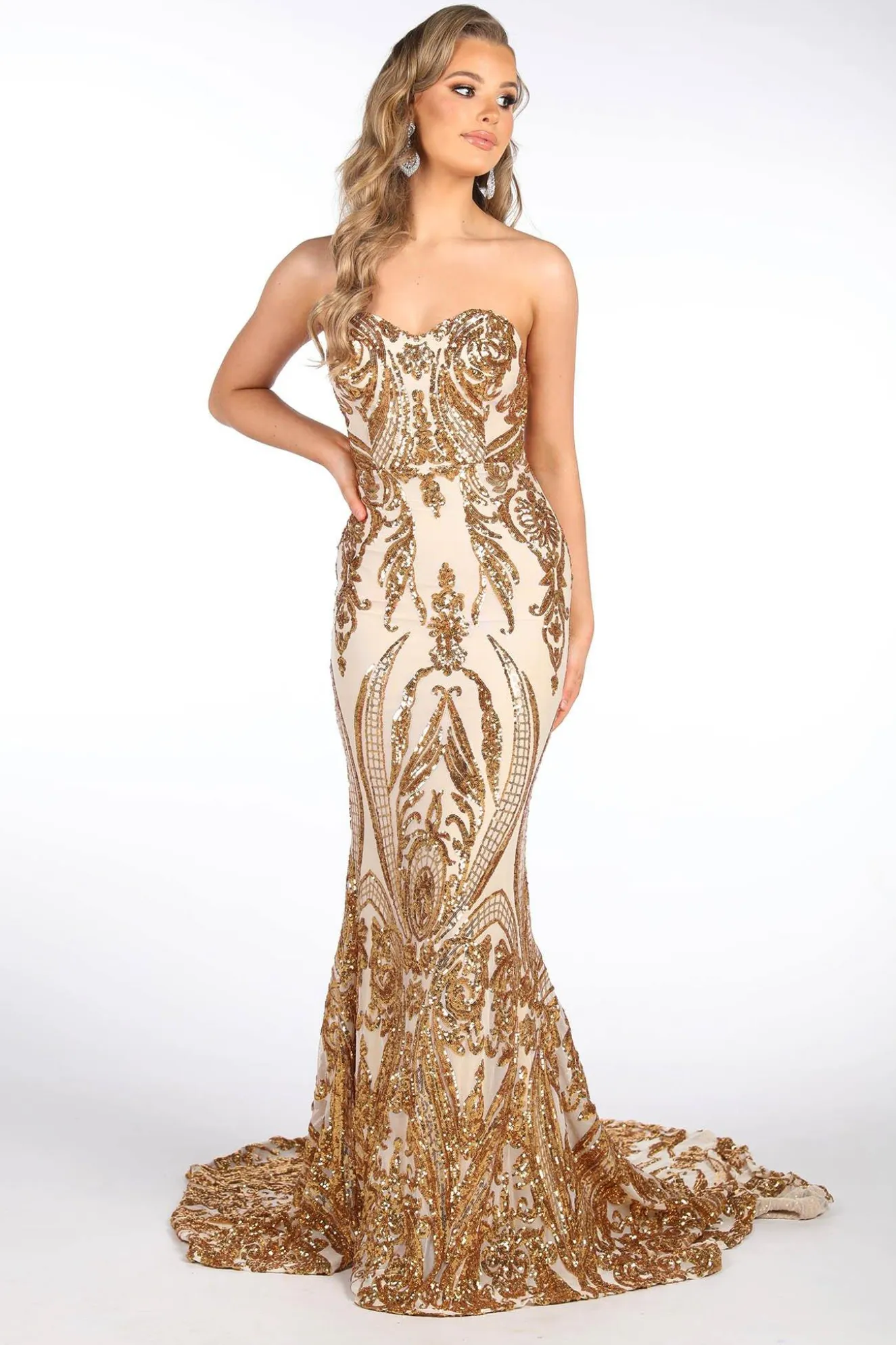 Gianna Gown - Gold