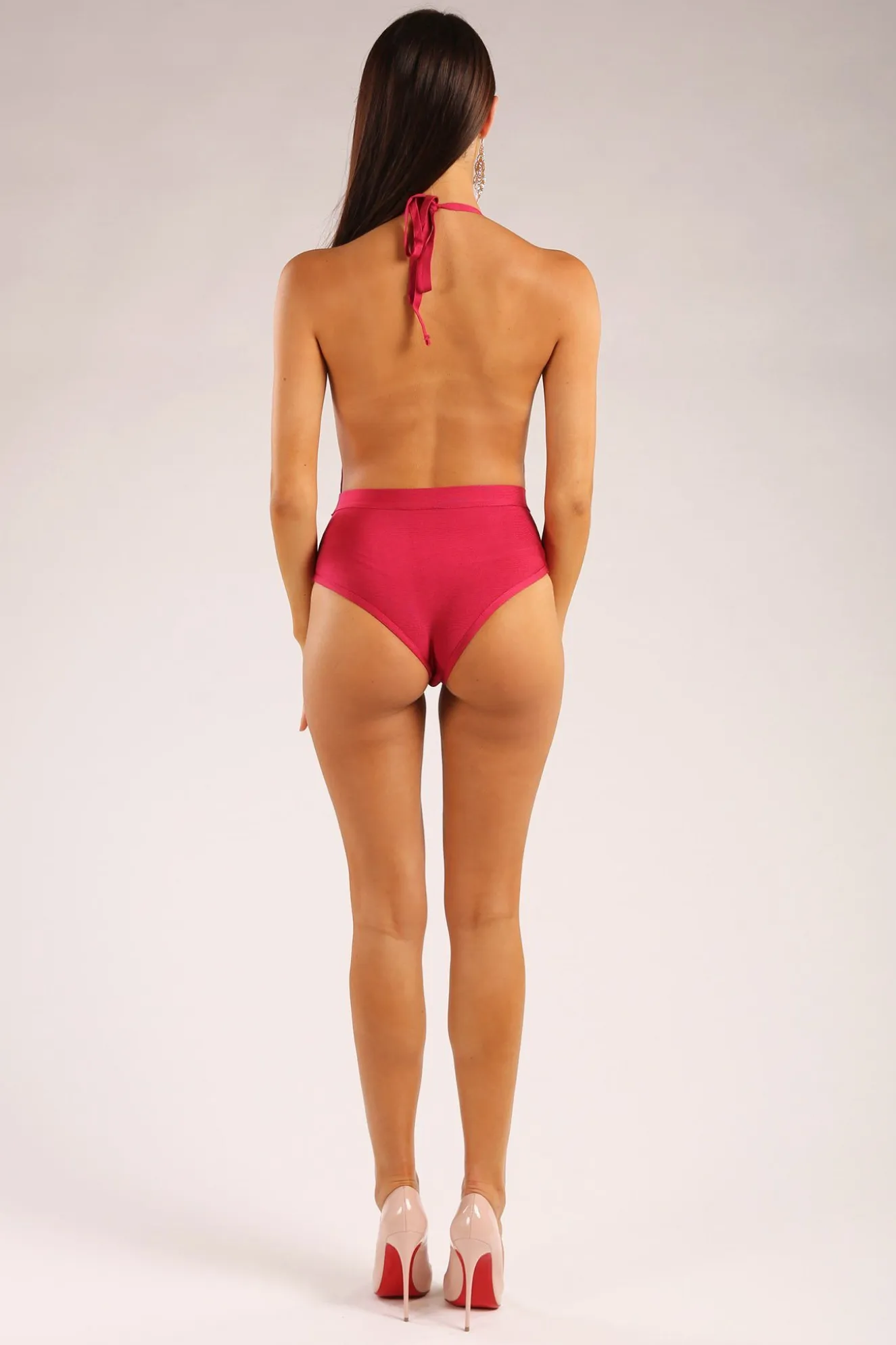 Ibiza Swimsuit/Bodysuit - Hot Pink