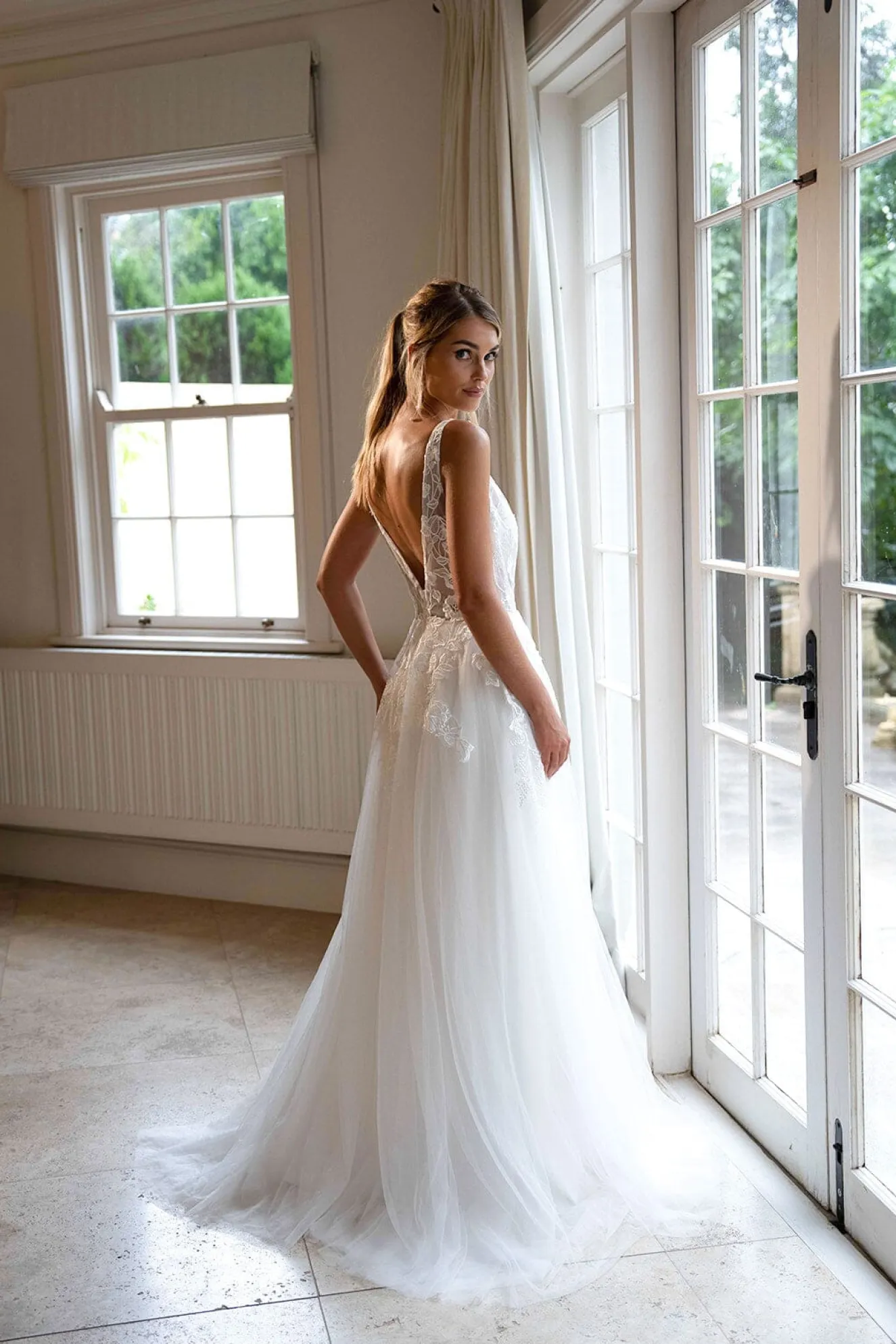 ROSALIE Gown in Ivory