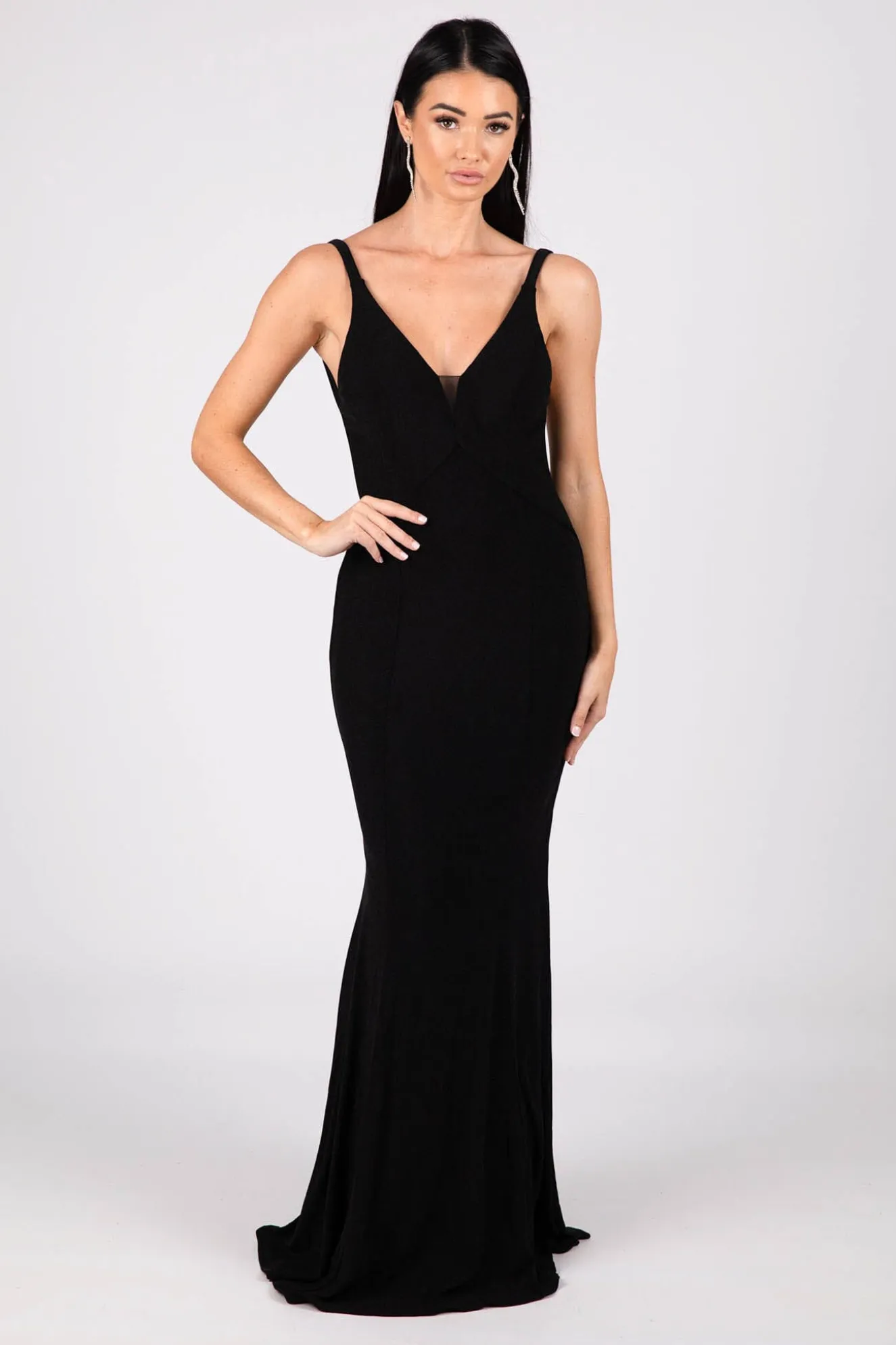 Thalia Gown - Shimmer Black