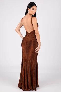 Thalia Gown - Shimmer Copper